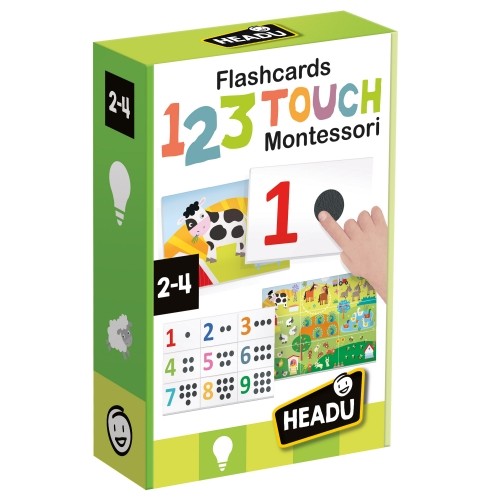 HEADU Montessori Тактильные карточки 123 Touch image 1