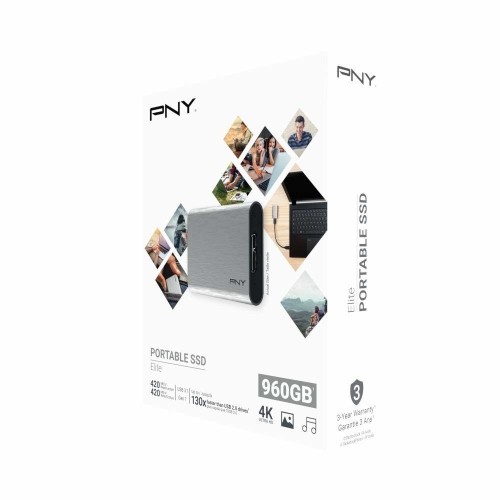 Внешний жесткий диск PNY PSD1CS1050S-960-RB image 1