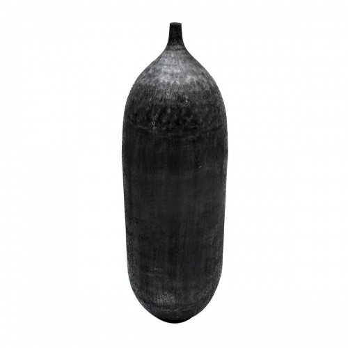 Vase Black 33 x 33 x 120 cm Aluminium image 1