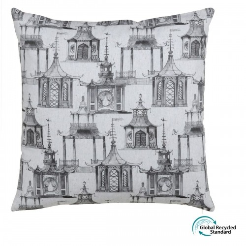 Cushion Polyester 60 x 60 cm 100% cotton Small house image 1
