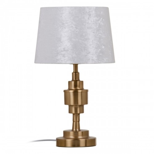 Desk lamp White Golden Polyester Metal Iron 60 W 220 V 240 V 220 -240 V 28 x 28 x 48,5 cm image 1