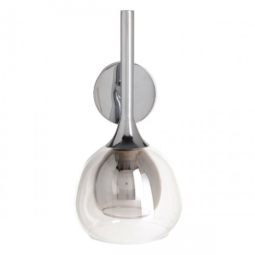 Wall Lamp Crystal Grey Metal 19 x 19 x 30 cm image 1