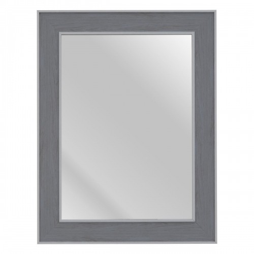 Bigbuy Home Sienas spogulis 66 x 2 x 86 cm Pelēks Koks Balts image 1