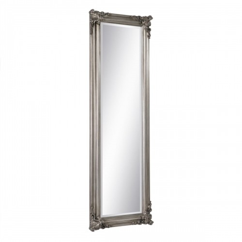 Mirror 56 x 4 x 172 cm Crystal Wood Silver image 1