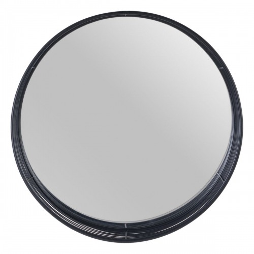 Wall mirror 60,5 x 15,5 x 60,5 cm Black Metal image 1