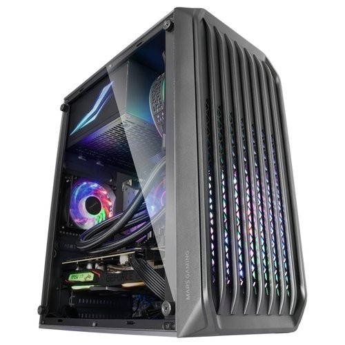 Mars Gaming MC-S2 Корпус ПК mATX / FRGB / Window / MESH image 1