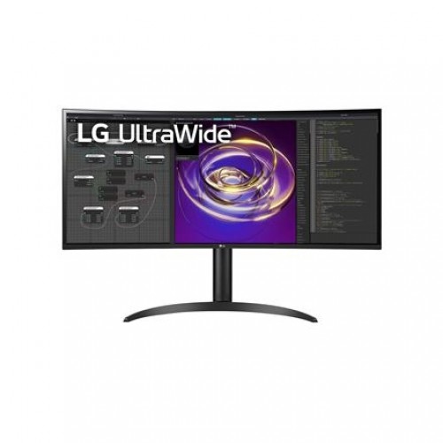 LG Curved Monitor  34WP85CP-B 34 ", IPS, QHD, 3440 x 1440, 21:9, 5 ms, 300 cd/m², Black, 60 Hz, HDMI ports quantity 2 image 1