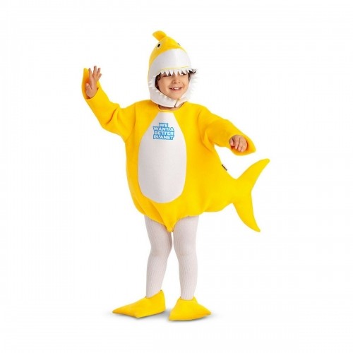 Маскарадные костюмы для младенцев My Other Me Жёлтый Акула (3 Предметы) image 1