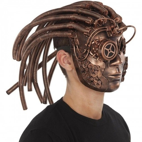 Mask My Other Me Hair Copper Steampunk image 1