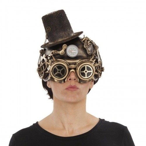 Mask My Other Me Copper Steampunk One size image 1