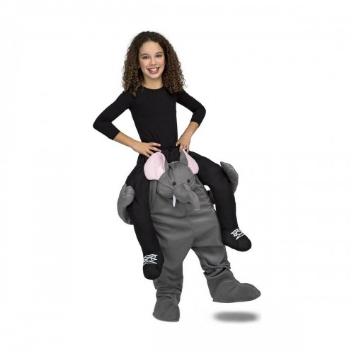 Costume for Children My Other Me Ride-On Elephant Grey One size image 1