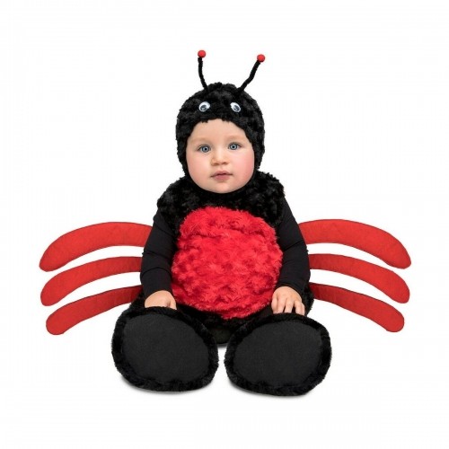 Costume for Babies My Other Me Red Black Spider 12-24 Months (3 Pieces) image 1