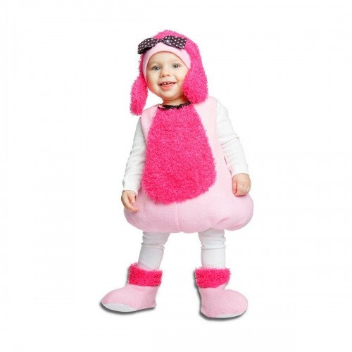 Costume for Babies My Other Me Poodle Pink Dog (3 Pieces) image 1