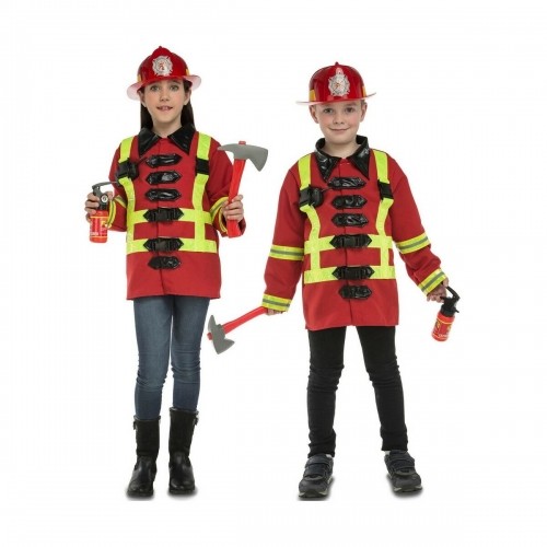 Маскарадные костюмы для детей My Other Me Пожарник 5-7 Years (5 Предметы) image 1