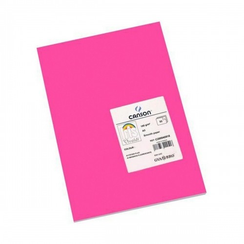 Картонная бумага Iris 29,7 x 42 cm Горячий розовый (50 штук) image 1
