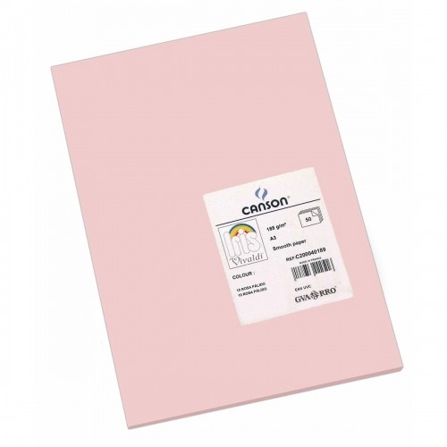 Картонная бумага Iris 29,7 x 42 cm Розовый (50 штук) image 1