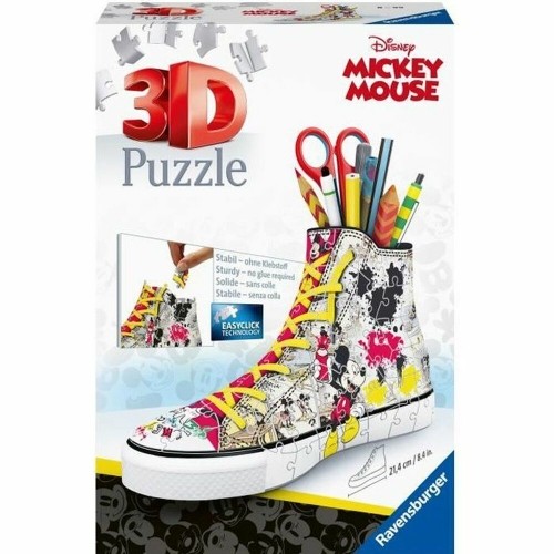 3D Puzzle Ravensburger Sneaker Mickey Mouse (108 Pieces) image 1