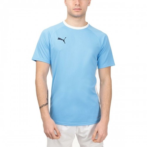 Футболка с коротким рукавом мужская TEAMLIGA Puma 931832 02 паделя Синий image 1