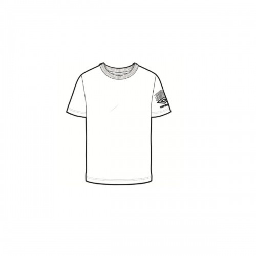 Men’s Short Sleeve T-Shirt Umbro TERRACE 66207U 13V  White image 1