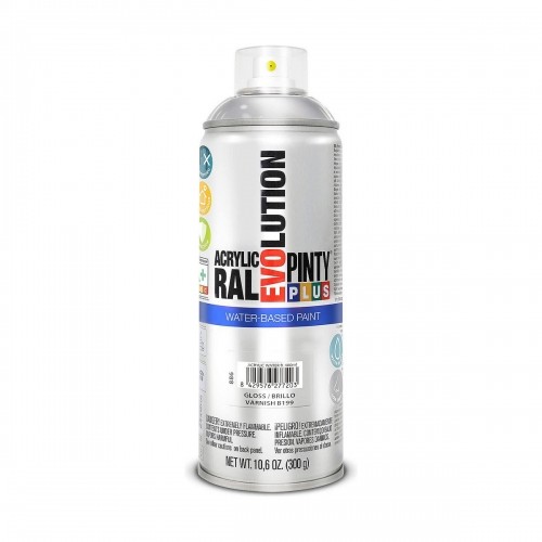 Spray Varnish Pintyplus Evolution B199 Spīdums 300 ml Bezkrāsains image 1