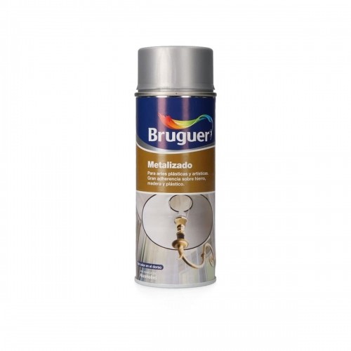 Spray paint Bruguer 5198002 Metallic Silver 400 ml image 1