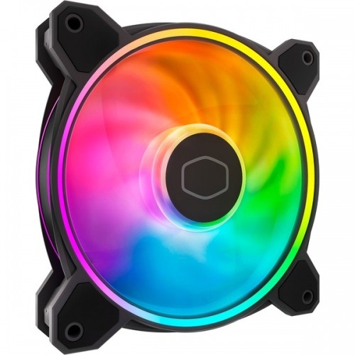 Cooler Master Master fan MF120 Halo2, case fan (Black, individual fan, without RGB controller) image 1