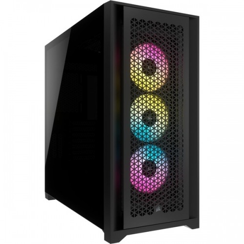 Corsair iCUE 5000D RGB AIRFLOW, tower case (black, tempered glass) image 1