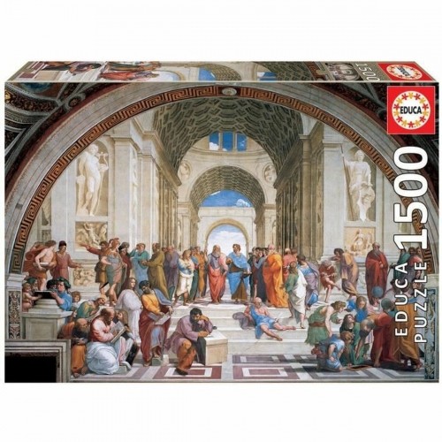 3D Puzzle Educa School of Athens 1500 Pieces image 1