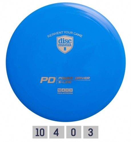 Discgolf DISCMANIA Distance Driver S-LINE PD blue 10/4/0/3 image 1