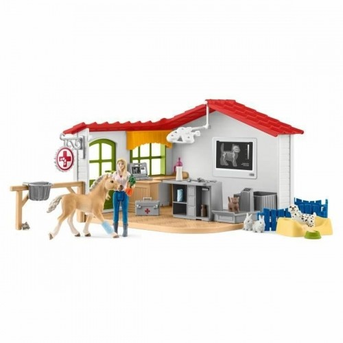Playset Schleich Veterinarian practice with pets image 1