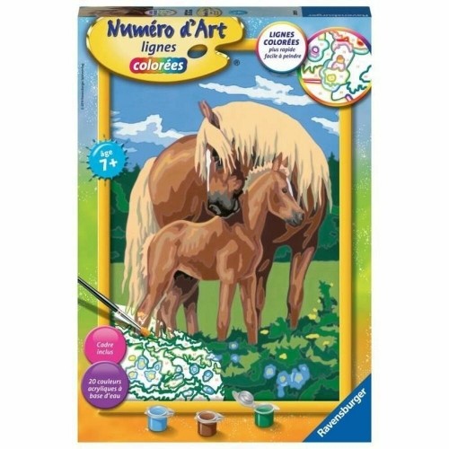 Paint by Numbers Set Ravensburger Proud Horses image 1