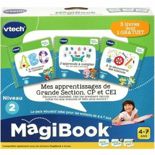 Детская интерактивная книга Vtech My learning in Grande Section image 1