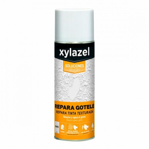 Аэрозольная краска Xylazel 5396497 текстурированная Белый 400 ml image 1