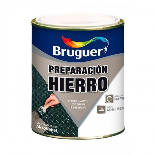 Surface preparation Bruguer 5322601  Iron Fast drying Printing Grey 750 ml Matt image 1