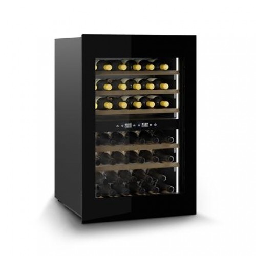 Caso Wine Cooler WineDeluxe WD 41 Energy efficiency class G, Built-in, Bottles capacity 41, Black image 1