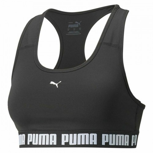 Спортивный бюстгальтер Puma Mid - Strong Impact Чёрный image 1