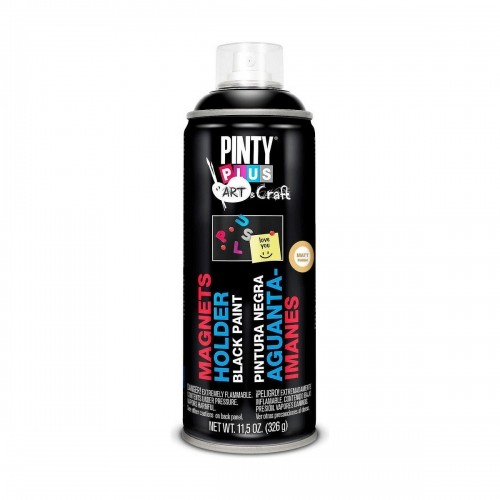 Spray paint Pintyplus Art & Craft PI104 Black Magnetic image 1