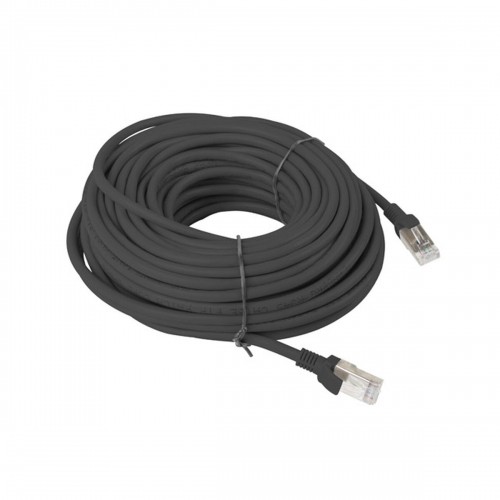 Жесткий сетевой кабель UTP кат. 6 Lanberg PCU6-10CC-2000-BK image 1