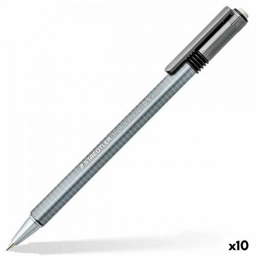 Pencil Lead Holder Staedtler Triplus Micro 774 Grey 0,5 mm (3 Pieces) (10 Units) image 1