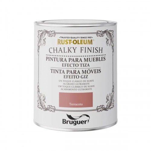 Paint Bruguer Rust-oleum Chalky Finish 5733893 Furniture Terracotta 750 ml image 1