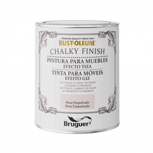 Краска Bruguer Rust-oleum Chalky Finish  5733891 мебель Dusty Pink 750 ml image 1