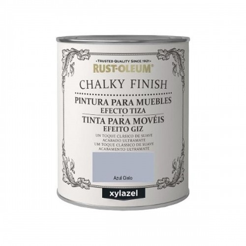 Paint Bruguer Rust-oleum Chalky Finish 5397549 Furniture Sky blue 750 ml image 1