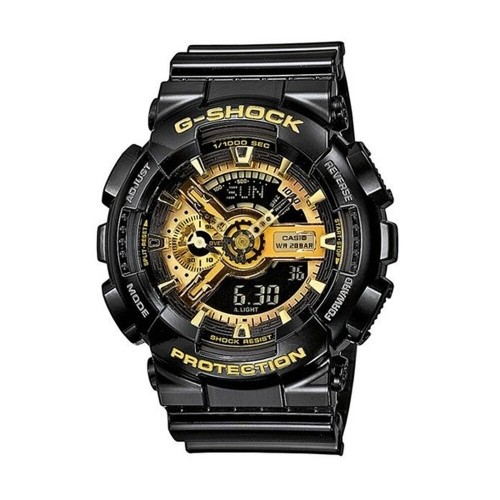 Men's Watch Casio GA-110GB-1AER Black Grey Gold image 1