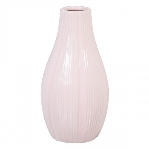 Vase 13 x 13 x 25,5 cm Ceramic Pink image 1