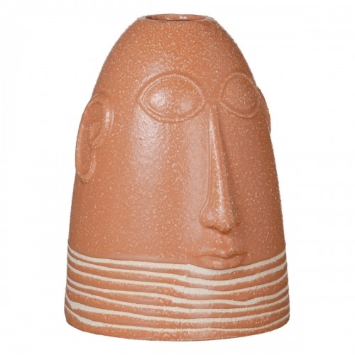 Vase 17,5 x 17,5 x 23 cm Ceramic Salmon image 1
