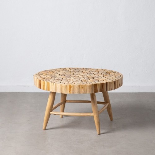 Bigbuy Home Кофейный столик 80 x 80 x 45 cm древесина тика image 1