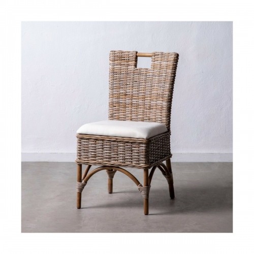 Dining Chair 45 x 50 x 92 cm Natural Rattan image 1
