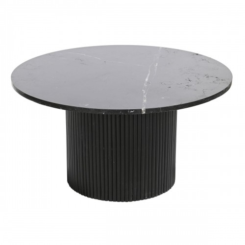 Centrālais galds DKD Home Decor 80 x 80 x 42 cm Koks Alumīnijs Marmors image 1