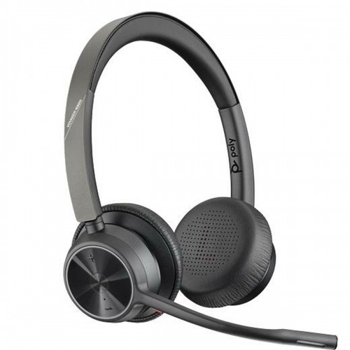 Headphones with Microphone Poly 218473-01 Black image 1
