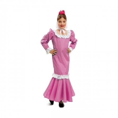 Costume for Children My Other Me Madrilenian Woman Pink (4 Pieces) image 1